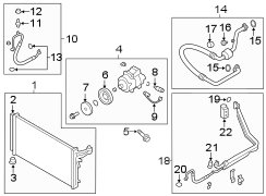 A/C Refrigerant Discharge Hose