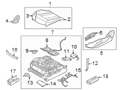 Image of Seat Frame Trim Panel (Left, Front, Lower) image for your 2023 Genesis Electrified GV70   