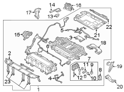 Diagram High voltage. Plug-in. for your Hyundai