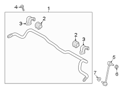 Suspension Stabilizer Bar (Front)