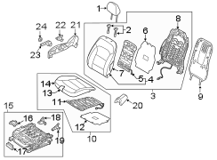 Seat Trim Panel (Right, Front)