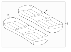 Seat Cushion Foam (Rear)