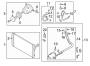 Diagram AIR CONDITIONER & HEATER. COMPRESSOR & LINES. CONDENSER. for your Hyundai