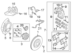 Disc Brake Kit (Left, Front)