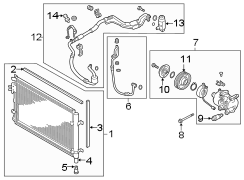 A/C Condenser Seal (Upper)