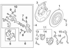 Disc Brake Kit (Right, Rear)