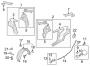 Diagram QUARTER PANEL & COMPONENTS. for your 2018 Hyundai Elantra GT