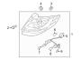 Diagram REAR LAMPS. TAIL LAMPS. for your 2016 Hyundai VELOSTER