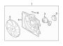 Diagram COOLING FAN. for your 2017 Hyundai Elantra GT