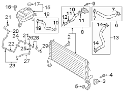 Engine Coolant Reservoir