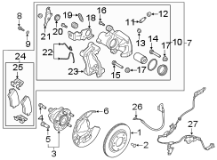 Disc Brake Kit (Right, Rear)