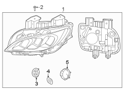 Image of Headlight Assembly (Left) image for your Hyundai