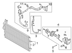 A/C Refrigerant Discharge Hose