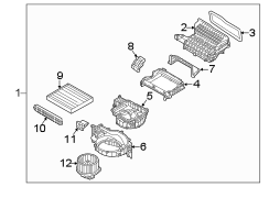 AIR CONDITIONER & HEATER. BLOWER MOTOR & FAN. (1/1)