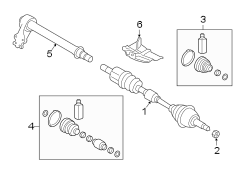 CV Axle Assembly (Right)