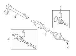 CV Axle Assembly (Right)