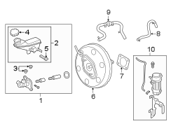 Brake Master Cylinder Reservoir