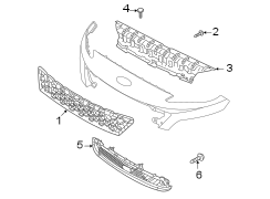 Image of Grille (Upper, Lower) image for your Hyundai