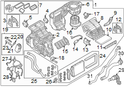 HVAC Heater Core