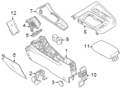 Console Panel (Front, Rear)