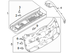 Liftgate Trim (Upper)