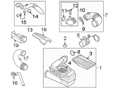 ENGINE / TRANSAXLE. AIR INTAKE.