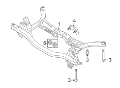 REAR SUSPENSION. SUSPENSION MOUNTING.