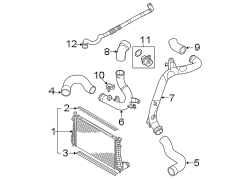 Intercooler Pipe (Front, Lower)