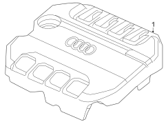 Engine / transaxle. Engine appearance cover.