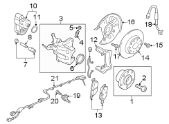 Disc Brake Caliper Bracket