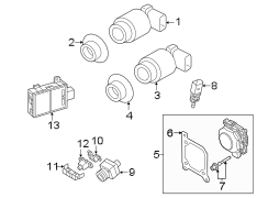 Park Assist Camera Bracket