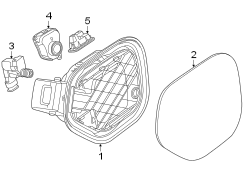 Drive Motor Battery Pack Charging Port Door Release Actuator