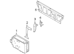 Drive Motor Battery Pack Charger Bracket