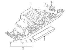 Box. Glove. BUMPER. Glove Box Door Bumper.