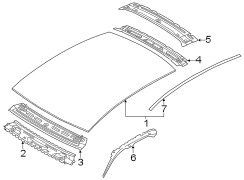 Sunroof Molding