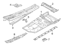 Floor Pan Reinforcement (Front, Lower)