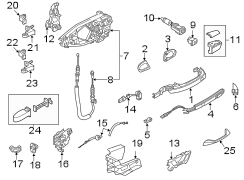 Door Latch Cable