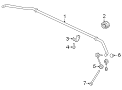 Suspension Stabilizer Bar Link Nut