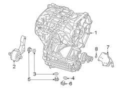 Seal. Differential. Mount. A component which.