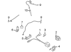 Liftgate Washer Hose (Rear)