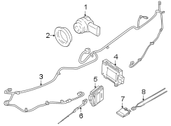 Parking Aid System Wiring Harness