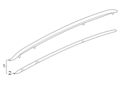 Roof Luggage Carrier Side Rail