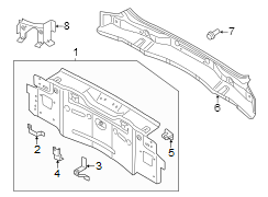 Rear Body Panel (Rear, Upper, Lower)