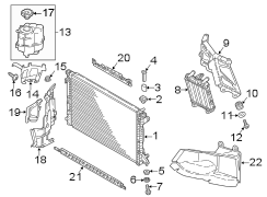 Radiator Support Air Duct (Lower)