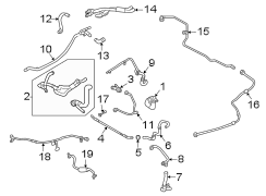 Restraint systems. Hoses & lines.