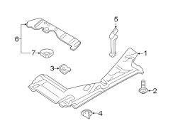 REAR BODY & FLOOR. UNDER COVER & SPLASH SHIELDS.