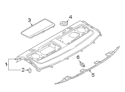 REAR BODY & FLOOR. INTERIOR TRIM.