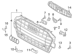 Grille (Upper)