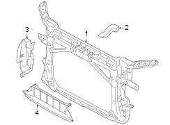 Radiator Support Panel (Front)