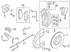 ABS Wheel Speed Sensor Wiring Harness